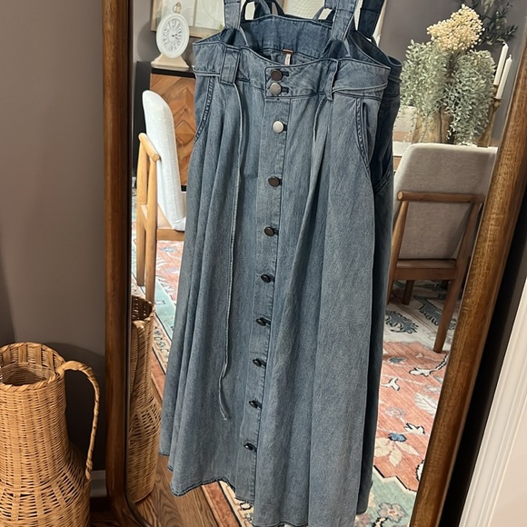Free people Jean skirt - Picture 3 of 6